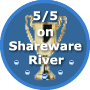 SharewareRiver - 5 Stars