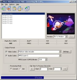 Batch Video Format Converter Screen Shot